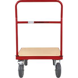 Schäfer Shop Pure Plattformwagen mit Schiebegriff, Ladefläche 1000 x 600 mm