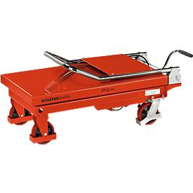 Schäfer Shop Pure Scheren-Hubwagen, Tragkraft 150 kg