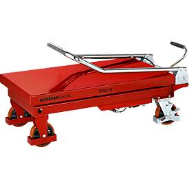 Schäfer Shop Pure Scheren-Hubwagen, Tragkraft 300 kg