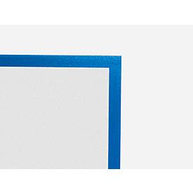 Schäfer Shop Pure SSI Magnetrahmen Standard, DIN A4 Hochformat, 5 Stück, blau