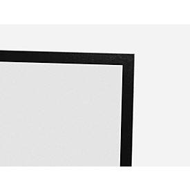 Schäfer Shop Pure SSI Magnetrahmen Standard, DIN A4 Hochformat, 5 Stück, schwarz