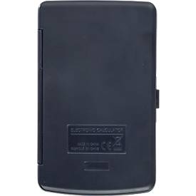 Schäfer Shop Pure Taschenrechner Pure DK-242, Solarbetrieb, 12-stelliges Display, Klappdeckel, B 72 x T 115 x H 9 mm