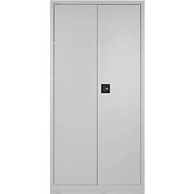 Schäfer Shop Pure Universalschrank 2er-Set, Stahl, abschließbar, 950 x 400 x 1935 mm, 5 OH