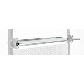 Schäfer Shop Pure Verstellboden für AST31 Tischaufbau, bis 30 kg, B 1500 x T 400 x H 120 mm, Stahl, lichtgrau