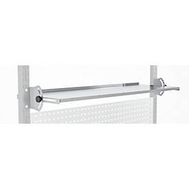 Schäfer Shop Pure Verstellboden für AST31 Tischaufbau, bis 30 kg, B 2000 x T 400 x H 120 mm, Stahl, weißaluminium
