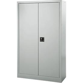 Schäfer Shop Select Aktenschrank, abschließbar, Höhe 1585 mm, Breite 950 mm, lichtgrau
