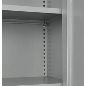 Schäfer Shop Select Aktenschrank, abschließbar, Höhe 1585 mm, Breite 950 mm, lichtgrau RAL 7035