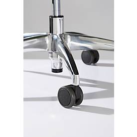 Schäfer Shop Select Bürostuhl SSI PROLINE S3+, Synchronmechanik, ohne Armlehnen, 3D-Netz-Rückenlehne, 3D-Sitzgelenk, apfelgrün/schwarz