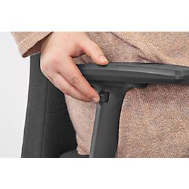 Schäfer Shop Select Bürostuhl SSI PROLINE XXL, Synchronmechanik, mit Armlehnen, bis 150 kg, blau