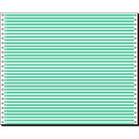 Schäfer Shop Select Computer Endlospapier, 1-fach grün liniert, 2000 Stück