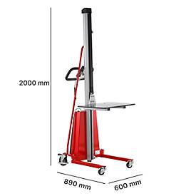 Schäfer Shop Select Elektro-Hochhubwagen, 100 kg