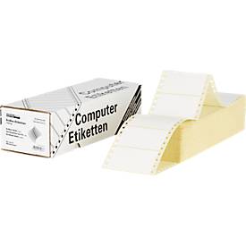 Schäfer Shop Select Endlos-Etiketten, 1-bahnig, 88,9 x 48,4 mm, 3000 Stück
