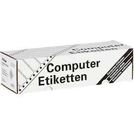 Schäfer Shop Select Endlos-Etiketten, 1-bahnig, 88,9 x 48,4 mm, 3000 Stück