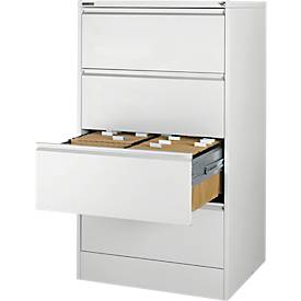 Schäfer Shop Select Hängeregistraturschrank, zweibahnig + 50 Hängeregistraturmappen gratis