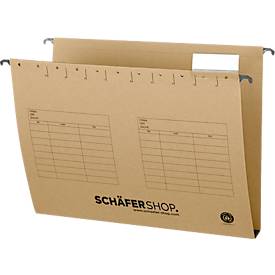 Schäfer Shop Select Hängesammler, Öffnung seitlich, für Formate bis DIN A4, 30 mm Breit