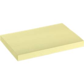 Schäfer Shop Select Haftnotizen, 125 x 75 mm, 1 x 100 Blatt, gelb