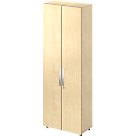 Schäfer Shop Select LOGIN kast, 6 dossierhoogtes, B 800 x D 420 x H 2240 mm, esdoorn decor/maple decor