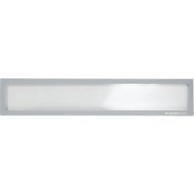 Schäfer Shop Select Magnetrahmen, für Überschriften (DIN A4 quer/ DIN A3), UV-beständige PET-Folie, grau, 4 Stück