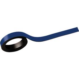 Schäfer Shop Select Magnetstreifen, beschriftbar, L 1000 x B 10 mm, 2 Stück, blau