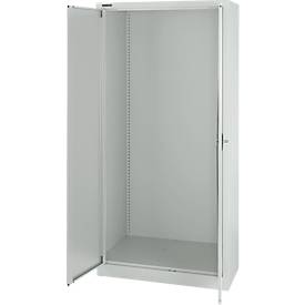 Schäfer Shop Select Materialschrank MS 2409, H 1935 mm, Leergehäuse, lichtgrau/lichtgrau