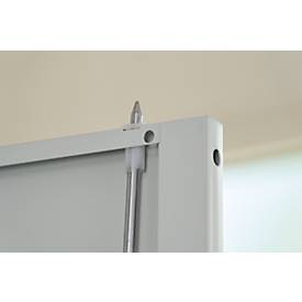 Schäfer Shop Select Materialschrank MSI 2609, Belastb. 50 kg je Boden, H 1935 mm, weißaluminium/enzianblau 