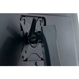 Schäfer Shop Select Monitorarm MX8-112, für 1 Display bis 32″ & bis 8 kg, neig-/schwenk-/drehbar, höhenverstellbar, Kabelführung, VESA, Tischklemme