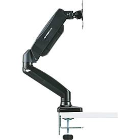 Schäfer Shop Select Monitorarm MX8-112, für 1 Display bis 32″ & bis 8 kg, neig-/schwenk-/drehbar, höhenverstellbar, Kabelführung, VESA, Tischklemme