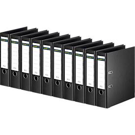 Schäfer Shop Select  ordner, A4, rugbreedte 80 mm, 10 stuks, zwart