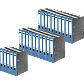 Schäfer Shop Select Ordner, DIN A4, Rückenbreite 50 mm, 25 Stück, blau