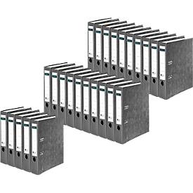 Schäfer Shop Select Ordner, DIN A4, Rückenbreite 50 mm, 25 Stück, grau