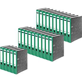 Schäfer Shop Select Ordner, DIN A4, Rückenbreite 50 mm, 25 Stück, grün