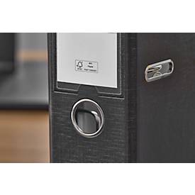 Schäfer Shop Select Ordner, DIN A4, Rückenbreite 80 mm, 10 Stück, schwarz