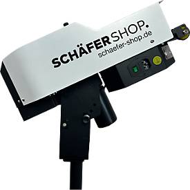 Schäfer Shop Select Papierpolstermaschine Basic, Autocut, bis 85 m/min, 200–230 V, 910×910×1620 mm, 25 kg