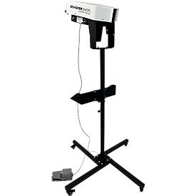 Schäfer Shop Select Papierpolstersystem, bis 85 m/min, Fußpedal, L910×B910×H1620 mm, 19 kg, schwarz-weiß