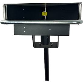 Schäfer Shop Select Papierpolstersystem, bis 85 m/min, Fußpedal, L910×B910×H1620 mm, 19 kg, schwarz-weiß