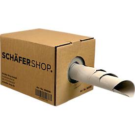 Schäfer Shop Select papiervulsysteem, 70 g/m² gerecycled papier, 350 mm breed, 450 m looplengte, naturel