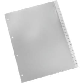 Schäfer Shop Select PP-Register mit Wechseltaben, zur freien Verwendung, Zahlen 1-20, einzeln