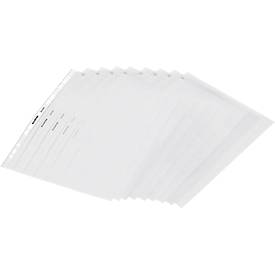 Schäfer Shop Select Prospekthülle Standard, DIN A4, oben offen, 0,06 mm, 100 Stück, klar, glatt