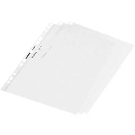 Schäfer Shop Select Prospekthülle Standard, DIN A4, oben offen, 0,06 mm, 100 Stück, klar, glatt