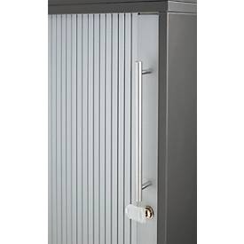 Schäfer Shop Select Querrollladenschrank Start Off, 2 OH, abschließbar, B 800 x T 420 x H 744 mm, Holz, graphit 