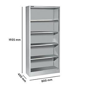 Schäfer Shop Select Regal AS 2408 4FB VZ 9006 