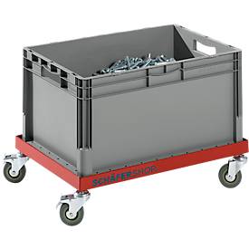 Schäfer Shop Select Rollrahmen, 610 x 410 mm, rot, Tragkraft 200 kg 