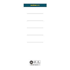 Schäfer Shop Select Rückenschild, Rückenbreite 80 mm, selbstklebend, 10 Stück