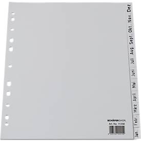 Schäfer Shop Select Rücklaufendes PP-Register, Kalender Dez.-Jan.