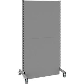 Schäfer Shop Select Schallschutz Stellwand, mobil, Grundfeld, mit 2 Füßen & Doppelrollen, B 1000 x T 740 x H 2000 mm, st