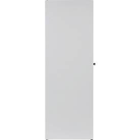 Schäfer Shop Select Schiebetürenschrank, mit 3 Einlegeböden, H 1150 x B 1200 x T 400 mm, Stahl, lichtgrau