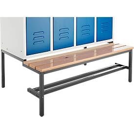 Schäfer Shop Select Schuhrost, B 815 x T 200 mm, ohne Bank, schwarz