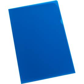 Schäfer Shop Select Sichthülle, DIN A4, glatt, 25 Stück, blau