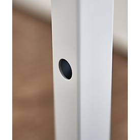 Schäfer Shop Select Sitzbank, für Umkleideräume, B 1495 x T 310 x H 415 mm, schwarz