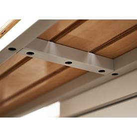 Schäfer Shop Select Sitzbank, für Umkleideräume, B 995 x T 310 x H 415 mm, schwarz